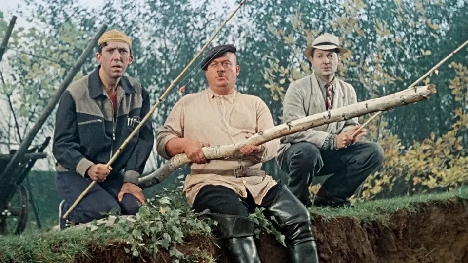 Смотреть онлайн Пёс Барбос и необычный кросс (1961) в хорошем качестве