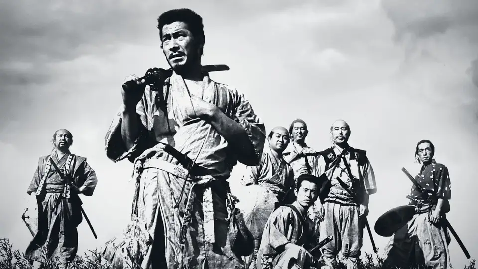 Смотреть онлайн Семь самураев (1954) в хорошем качестве